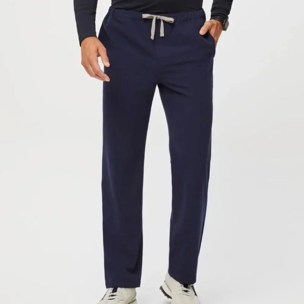Figs Pisco Basic Scrub Pants Men Pull On Stretch Waist Medical‎ Professional M